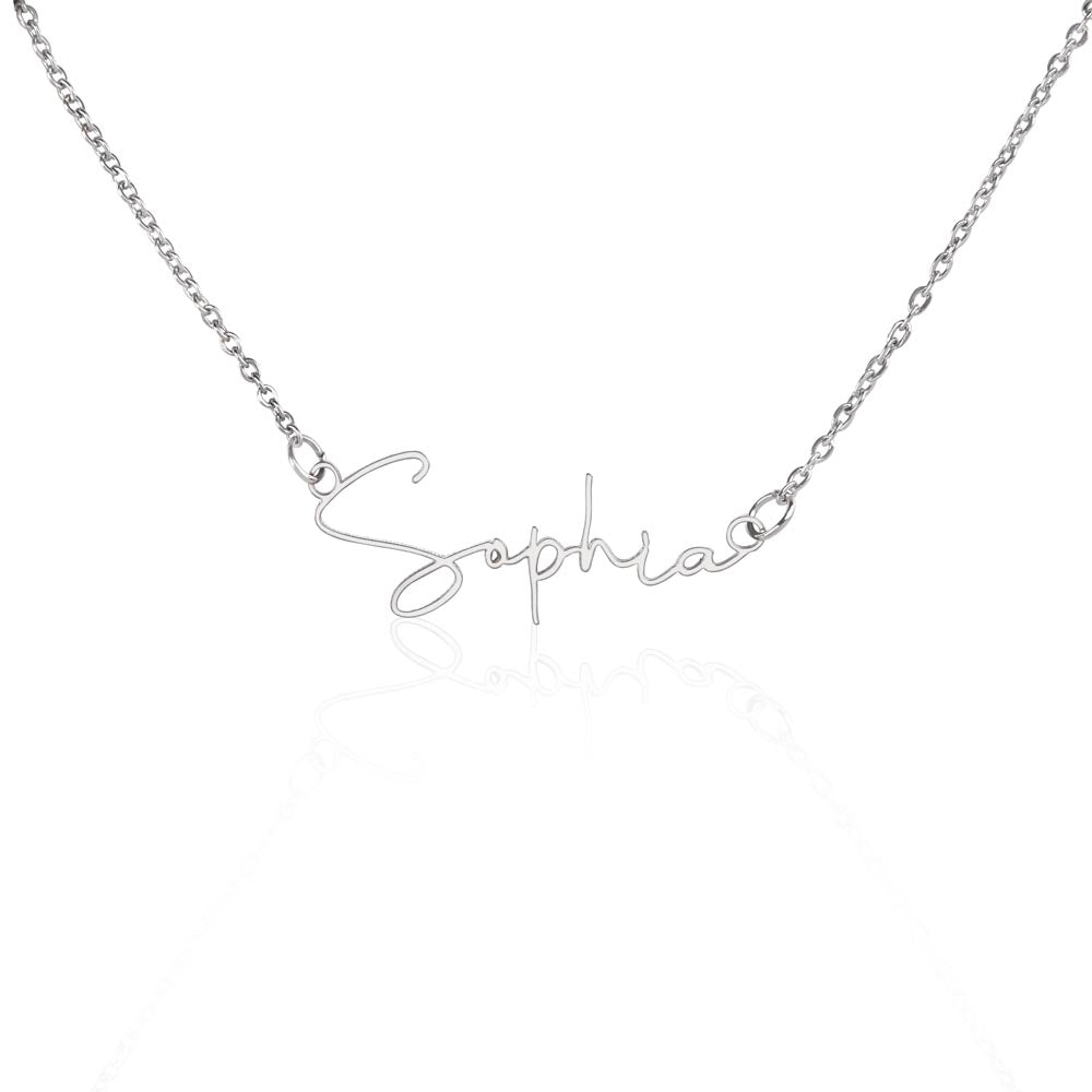 Personalized Perfection: Custom Name Necklace