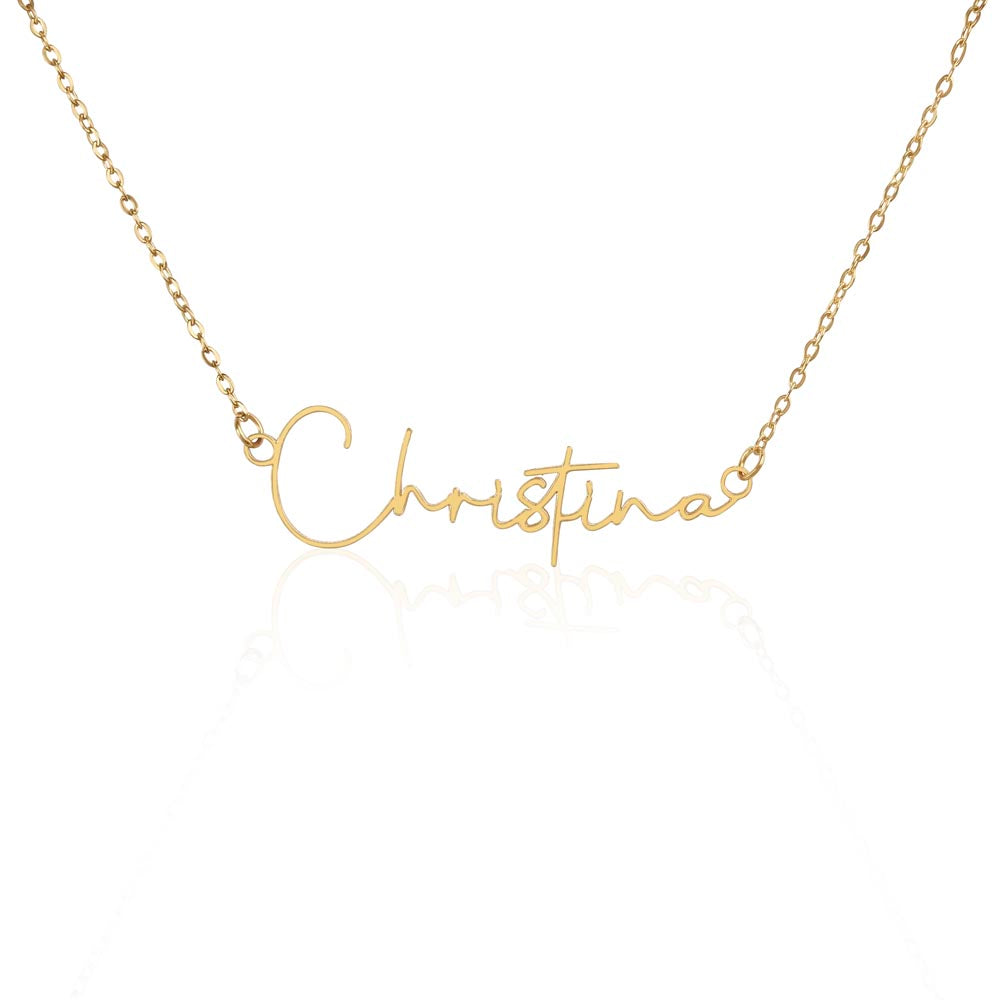 Personalized Perfection: Custom Name Necklace