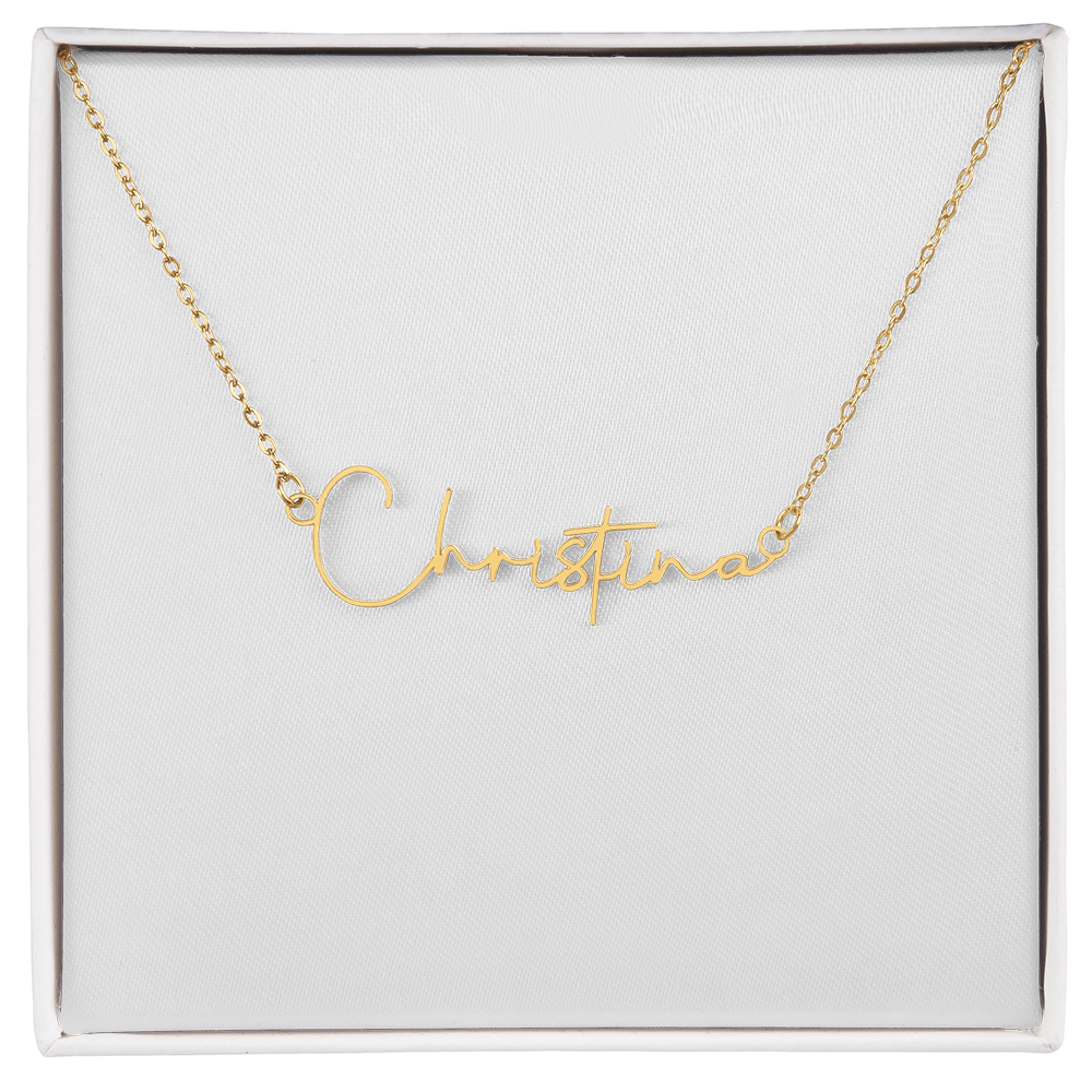 Personalized Perfection: Custom Name Necklace