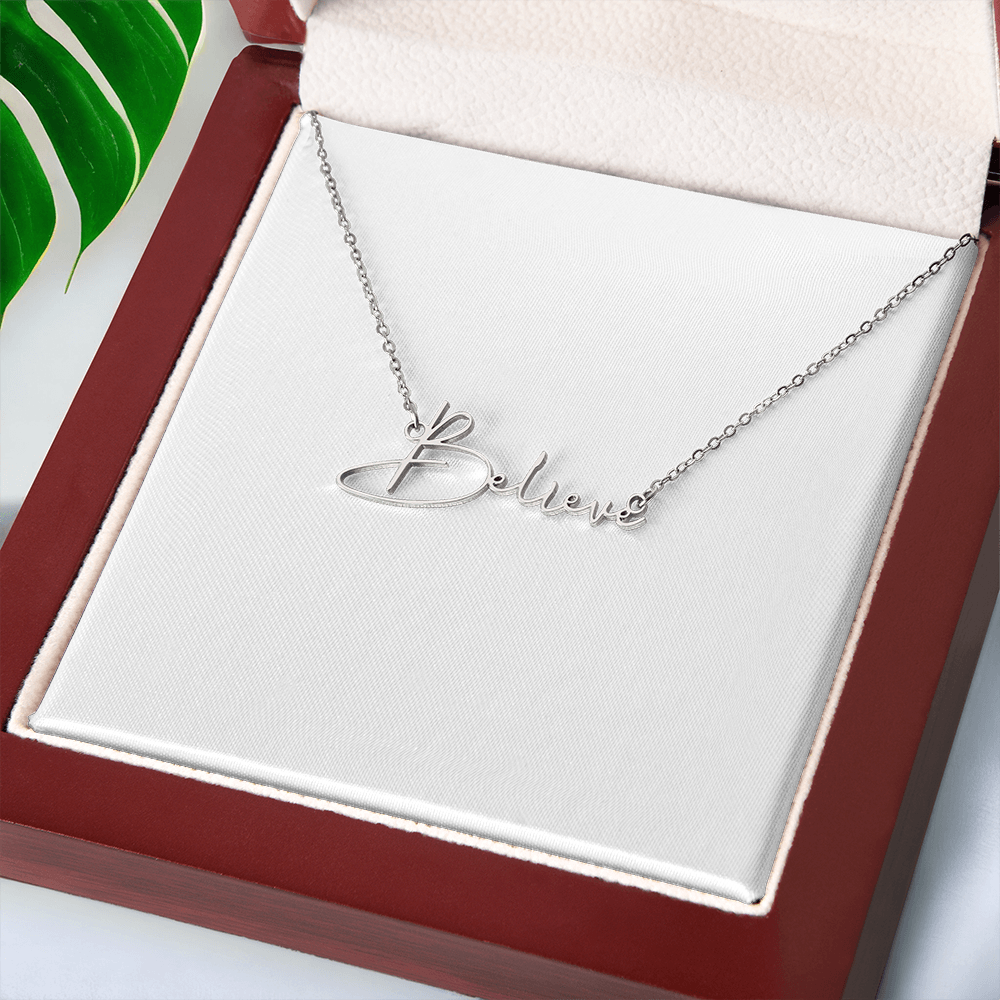 Personalized Perfection: Custom Name Necklace