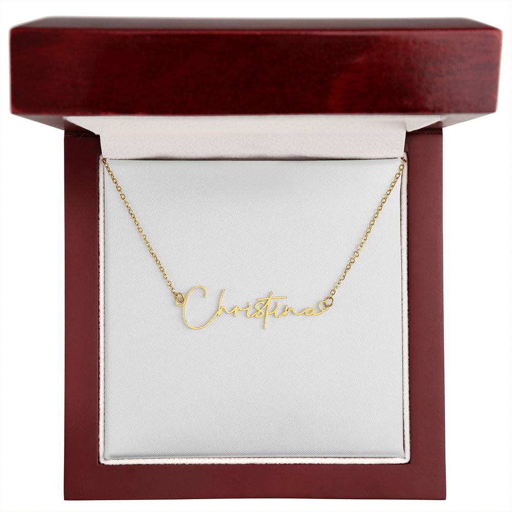 Personalized Perfection: Custom Name Necklace
