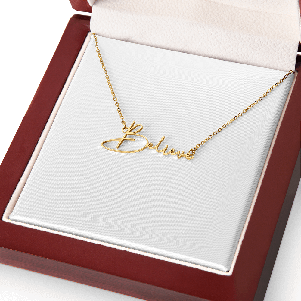 Personalized Perfection: Custom Name Necklace