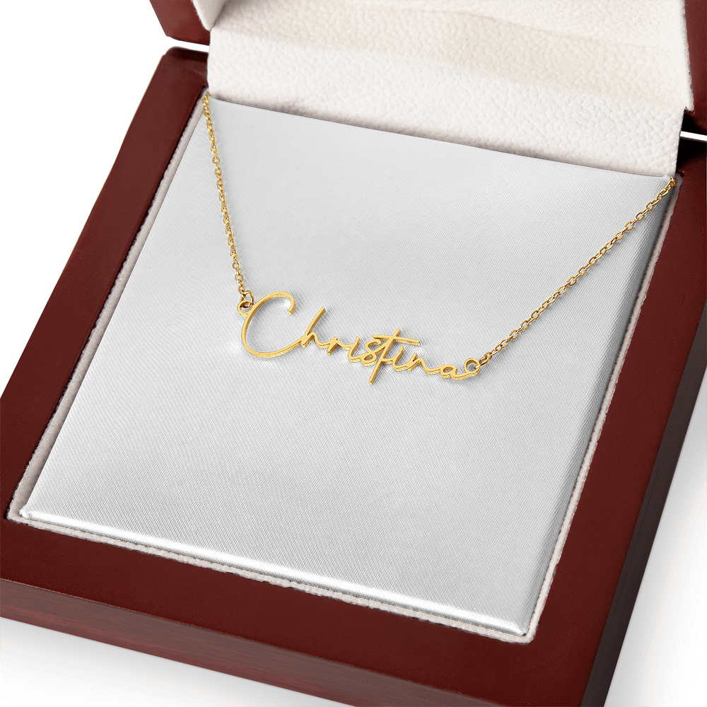 Personalized Perfection: Custom Name Necklace