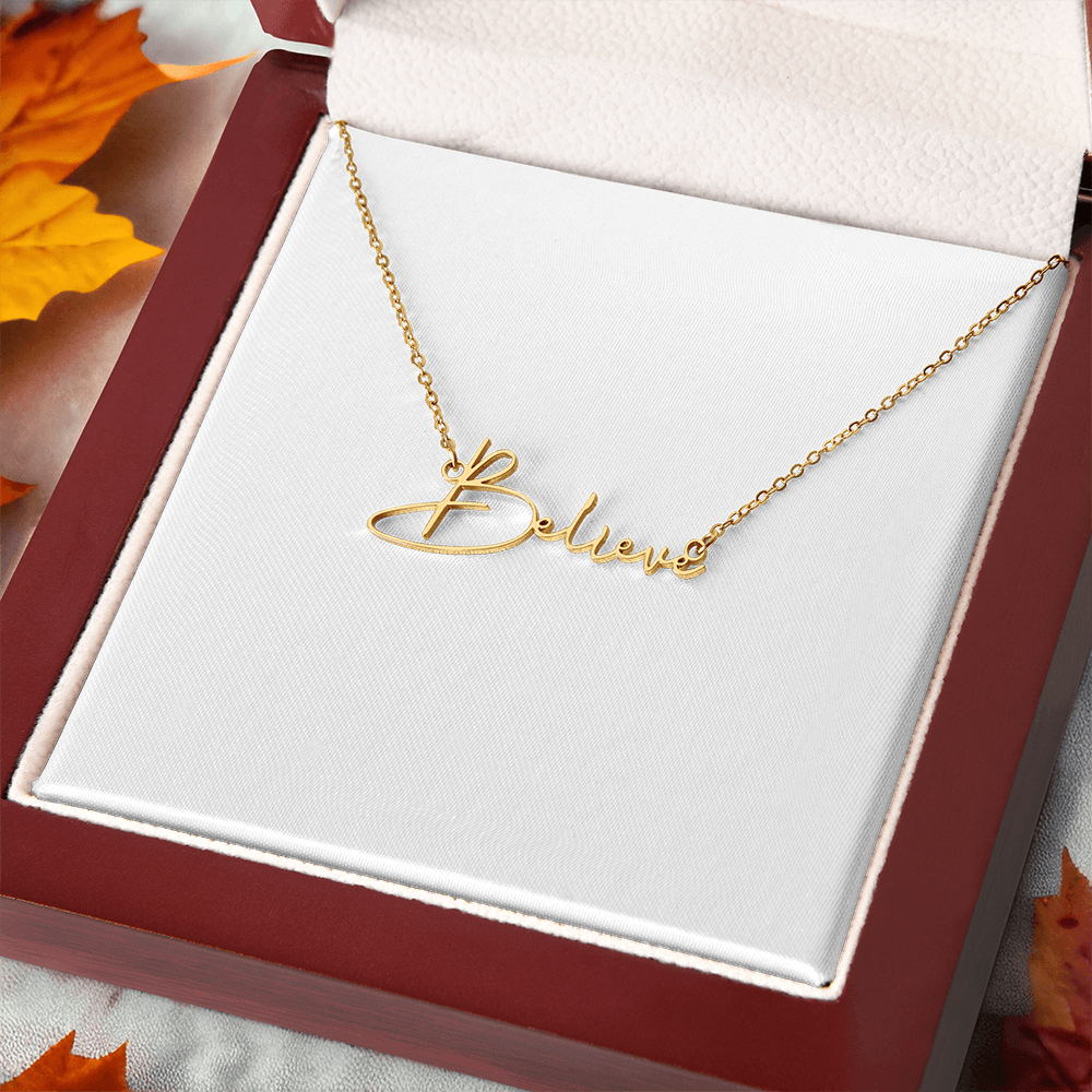 Personalized Perfection: Custom Name Necklace